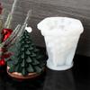 Christmas Tree Pine Aromatherapy Candle Gypsum Mold Christmas Series Candles Silicone Mold Table Decoration Silicone Mould