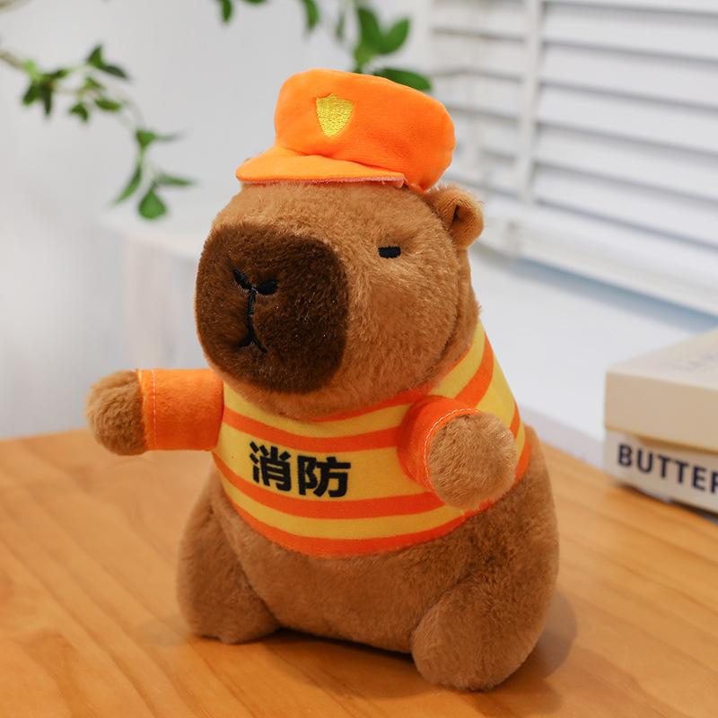 New Kapibara Plush Toys Capybara Dolls Dolls Stall Small Commodities Wedding Throwing Catch Dolls