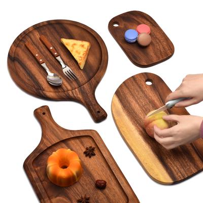 Wood Bread Board, Wood Chopping Board, Western Style, Pizza, Sushi, Cutting Board, Cheese, Steak Tray, Wooden Fruit
