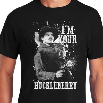 Tombstone Doc Holliday Cowboys Shirt, Val Kilmer I'm Your Huckleberry Tee Shirt Unisex T-Shirt