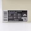 FD2629-100 TIGHTBOOTH Nike SB Dunk Low Pro QS Black White Safety Orange (Men's)