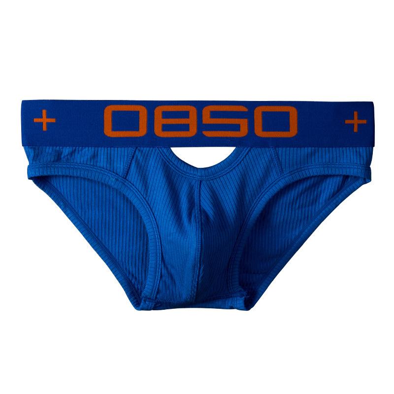 Men Erotic Clothing Men Underpants Low Waist Sexy Leakage Cotton Comfortable Bag Triangular Pants Trendy