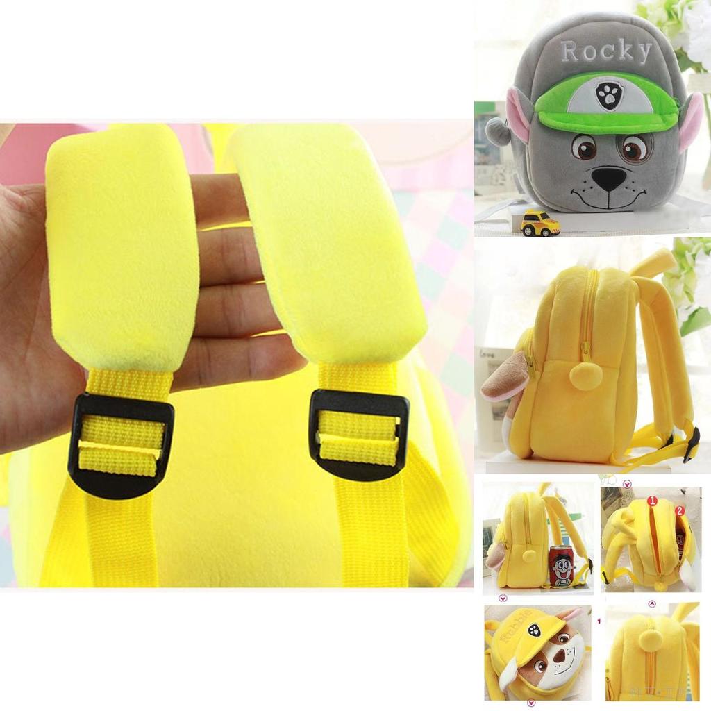Paw Patrol Plush Backpack Soft Shoulder Bag For Kids Children Schoolbag Gift