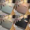 Oilproof PU Leather Table Cover Anti-slip Computer Desk Mat Oilproof Table Cloths  Student Study