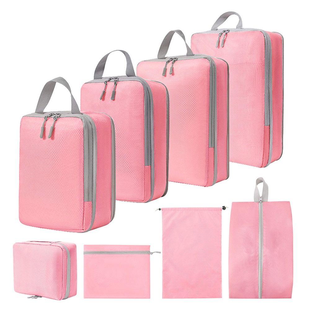 Three Piece Set Travel Storage Bag Set Large Capacity Toiletry Cosmetic Bag Makeup Bag  Travel