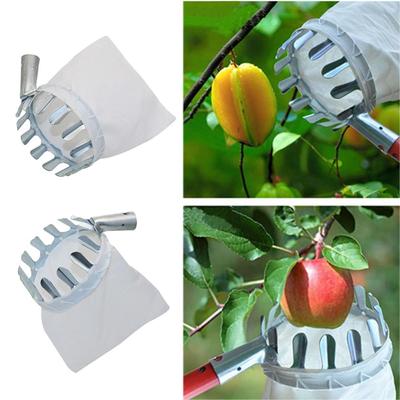 1 Pcs Metall Obst Picker Obstgarten Gartenarbeit Apple Pfirsich Hohe Baum Picker Obst Catcher HMM