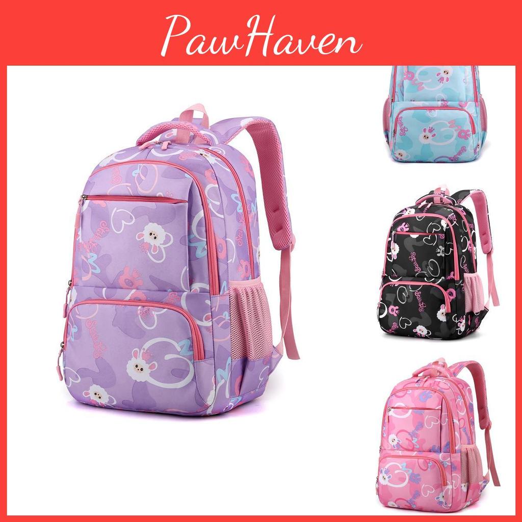 Schoolbag Student Children Breathable Durable Cute Casual Backpack Adjustable