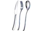 ZISIZ 316/420 Stainless Steel Dinner Knife & Fork Set