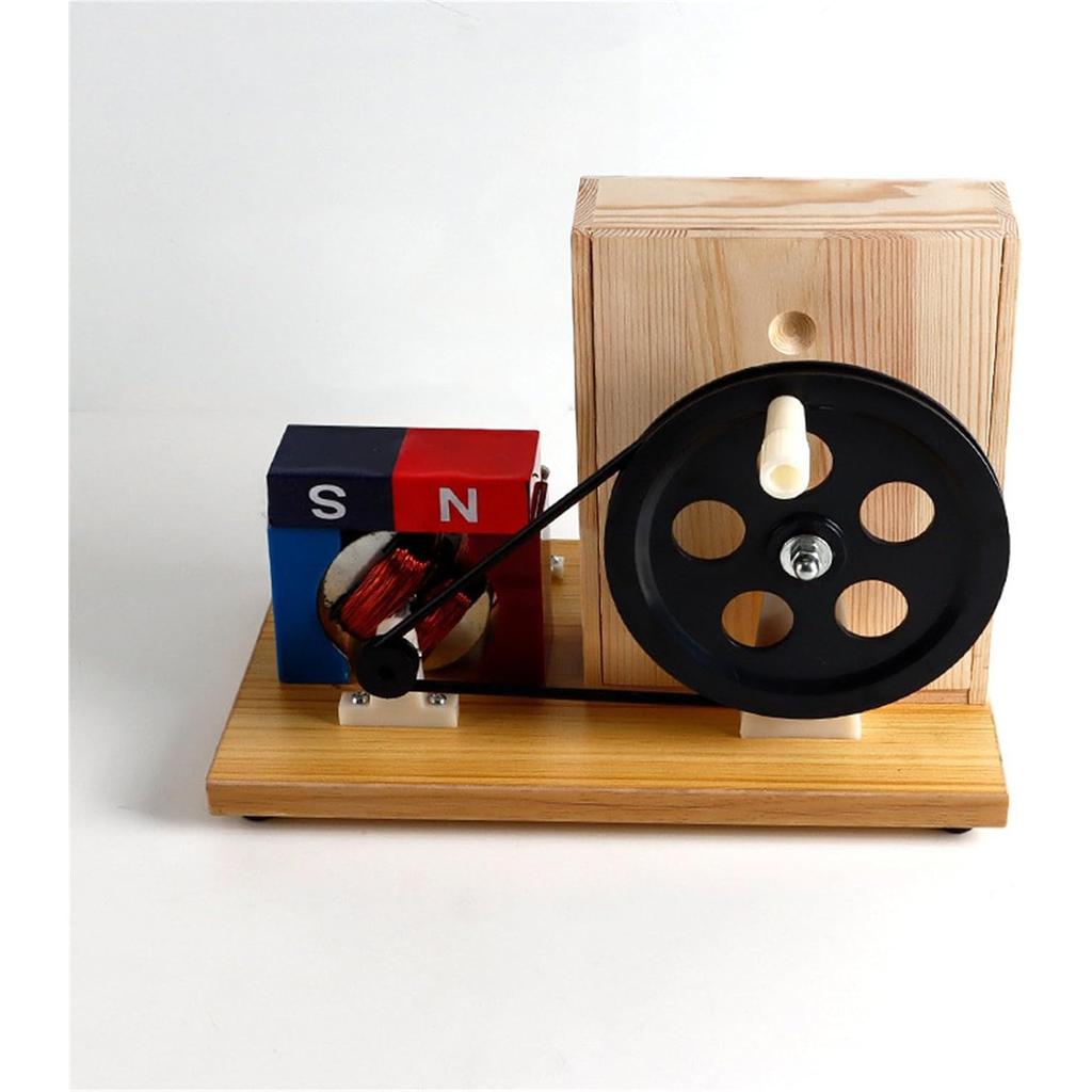 Educational Experiment Generator Model Electromagnetics Induction Demonstrator Hands on Learning Tool for Classroom Physics Teaching Tool