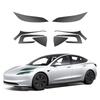 For Tesla Model 3 Highland  2024 Headlight Taillight Protective Film Headlamp Tail Lamp Black Color Changing Films