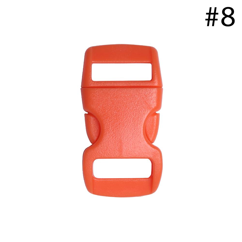 Kunststoff 3/8" 10mm Paracord Armband Zubehör Gurtband Outdoor Werkzeug Hundehalsband Riemen Camp Tasche Teile Seitenverschluss