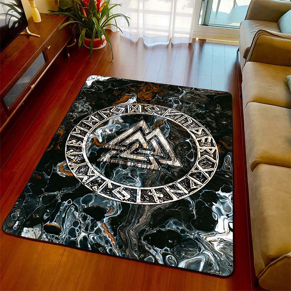 Black Celtic Viking Carpet Dragons Tattoo Luxury Area Rugs Carpets Home Decoration The Us Decor Greek Eye Tree Viking Area Rugs