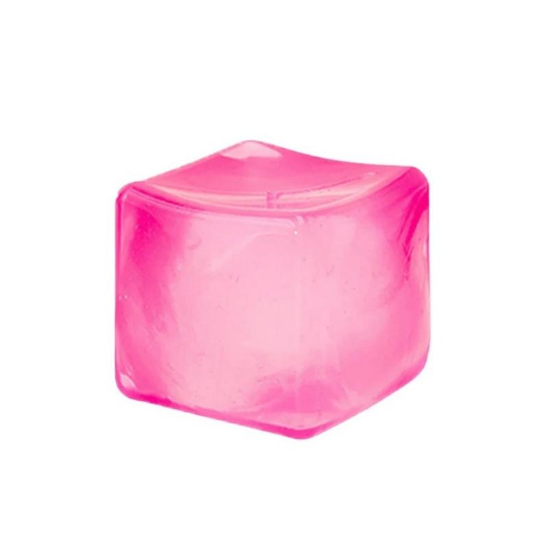 Maltose Ice Cube Stress Squeeze Toy - Polar Light Slow Rebound TPR Decompression Block