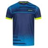 Camiseta Masculina de Tênis de Mesa Padrão Subcorrente Camiseta Masculina de Verão Ventilada para Badminton Tênis de Mesa Manga Curta Top de Secagem Rápida