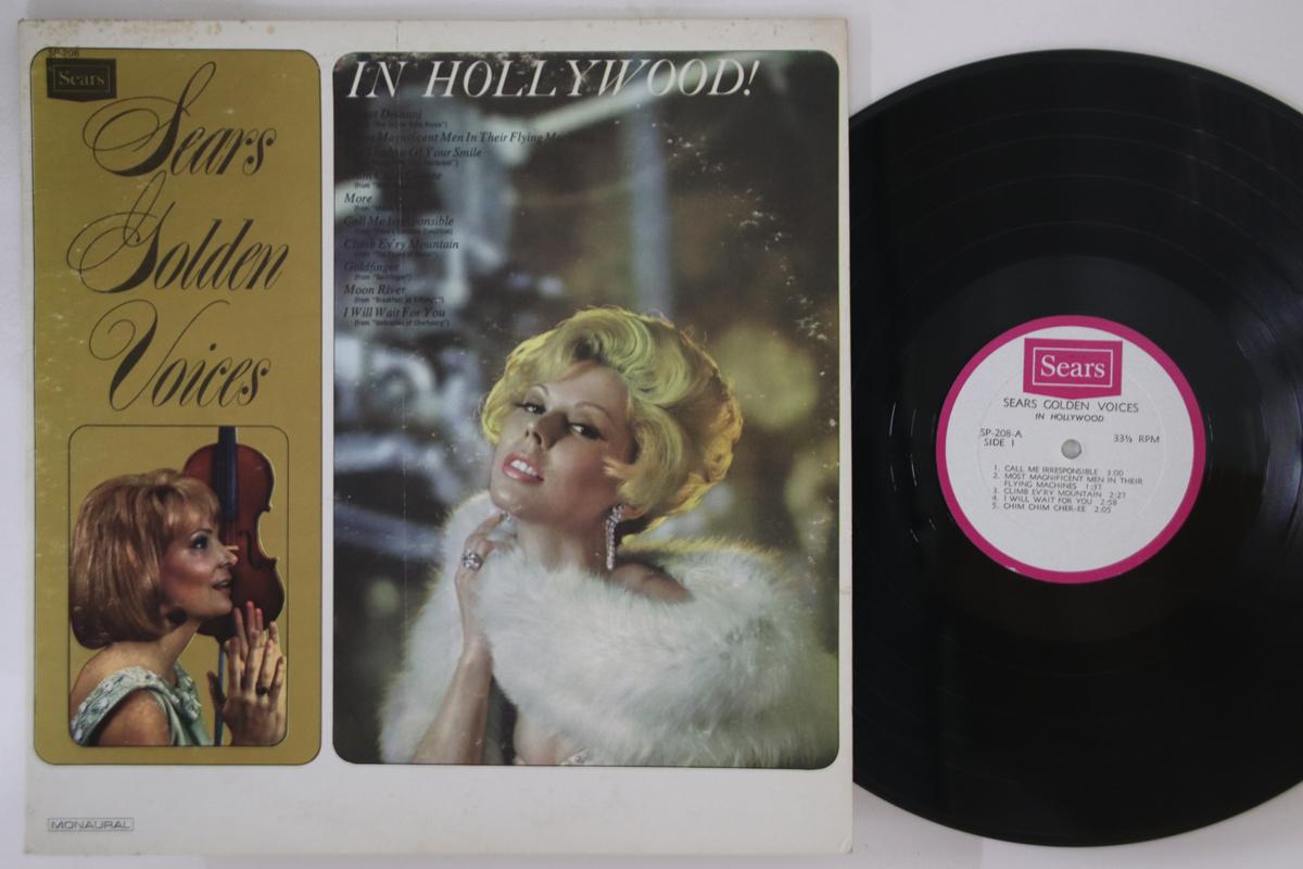 

LP Record SEARS GOLDEN VOICES - In Hollywood SP208 SEARS US Classical Used