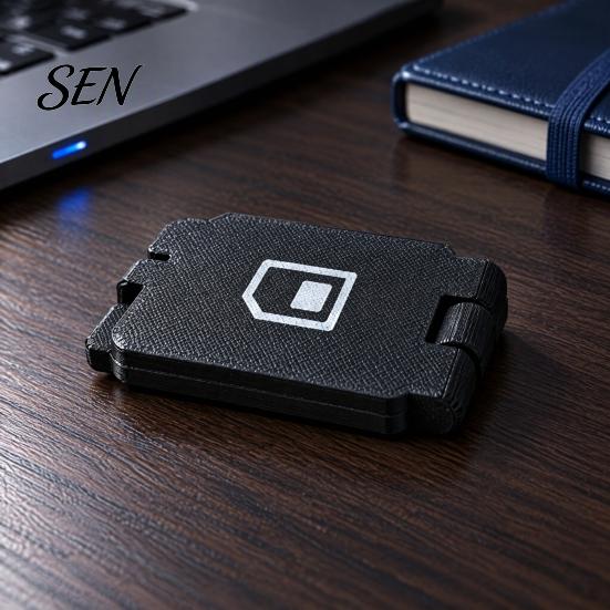 Small Gadget Organizer SIM Card Holder Case, 3D Printed Portable Storage Box Sim with Eject Pin Slot, Memory for Travel, Phone Accessories Travel