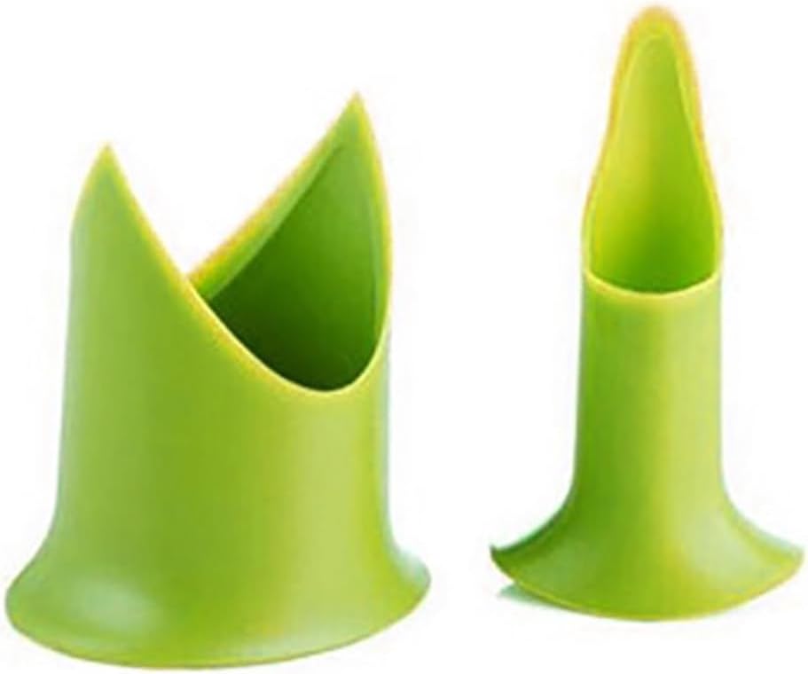 2Pcs/Set Pepper Corer and Seed Remover, Efficient Tool for Jalapenos, Peppers, Cucumbers, Tomatoes, and Other Fruits and Vegetables