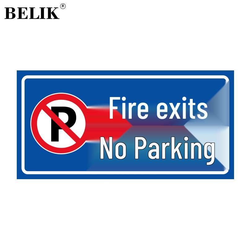 BELIK No Parking Fire Lane Reflective Sign 40*20CM