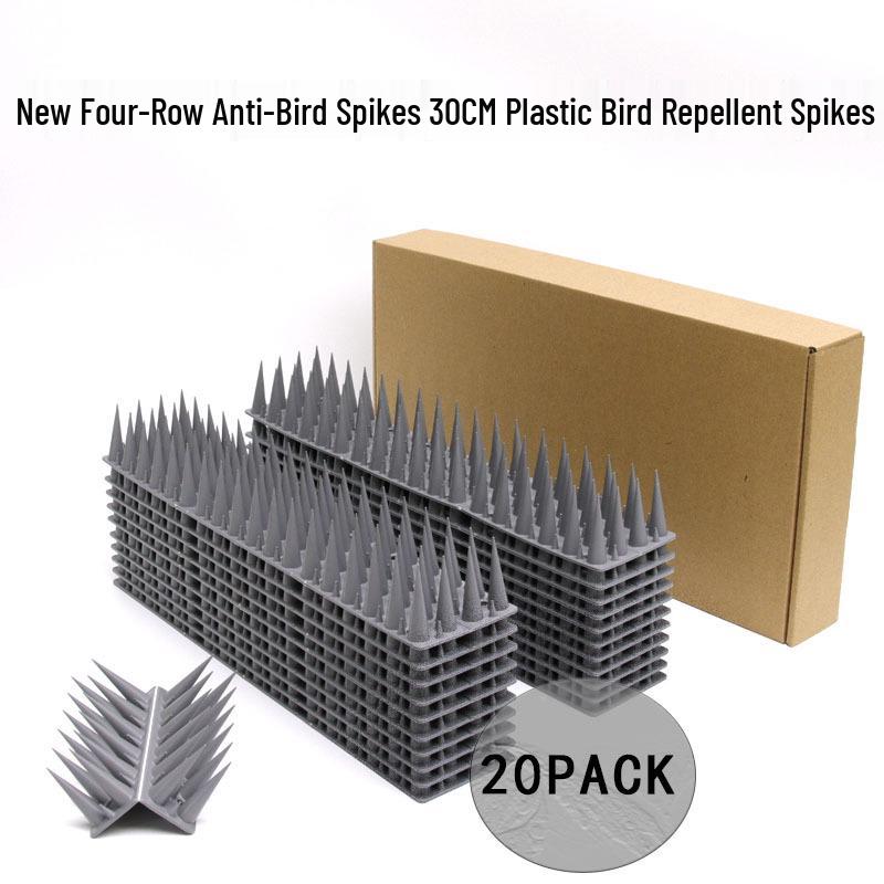 30CM Plastic Anti-Bird and Anti-Theft Spikes for Electrical Equipment Protection Basic