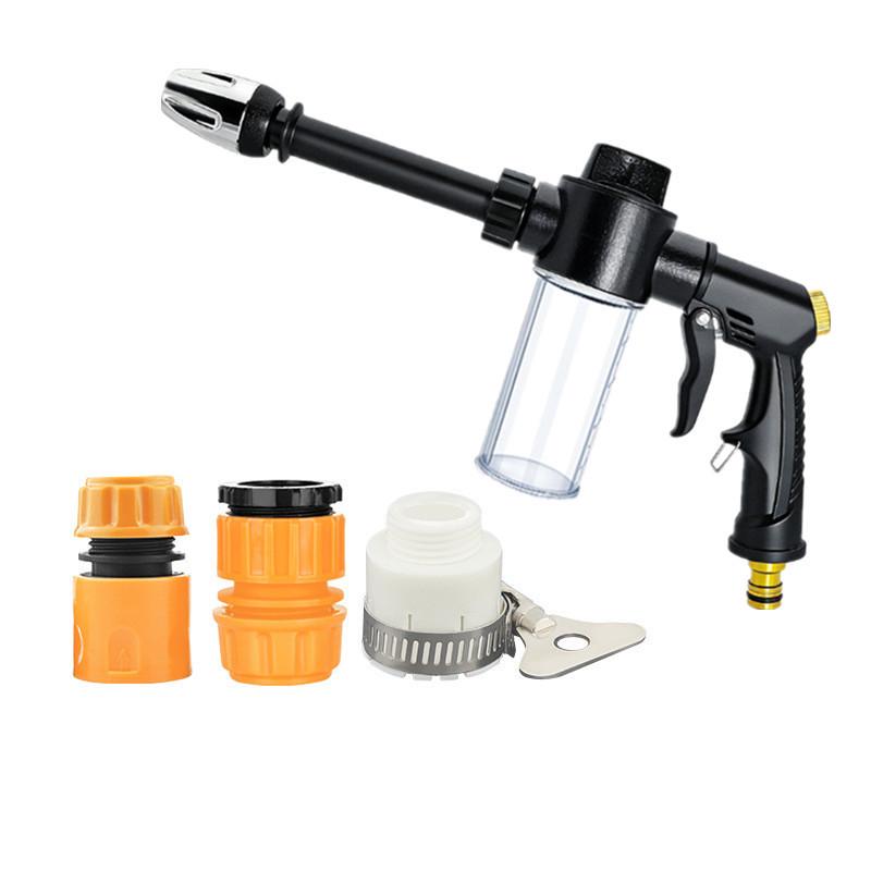 High-Pressure Black Foam Spray Gun for Watering and Car Wash