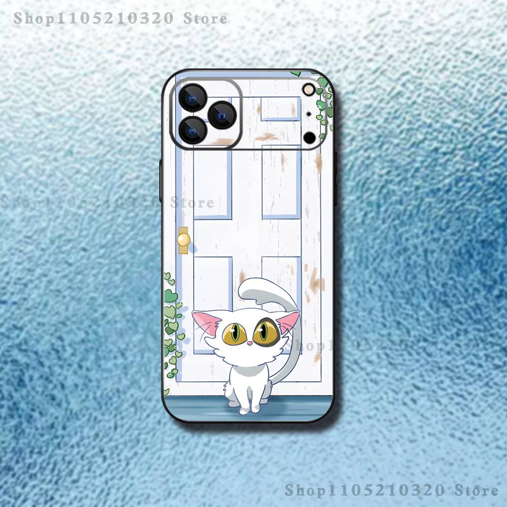 

S-suzume daijin Anime Phone Case For iPhone 17,16,15,14,13,12,11,Pro,Max,Plus,E,SE4,Air,Mini Black Soft Funda iPhone13PROMAX