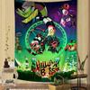 HHelluva Boss Colorful Tapestry Wall Hanging Home Decoration hippie bohemian decoration divination Wall Art Decor