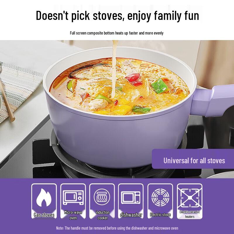 DIBOLA 18cm Non-Stick Milk Pot