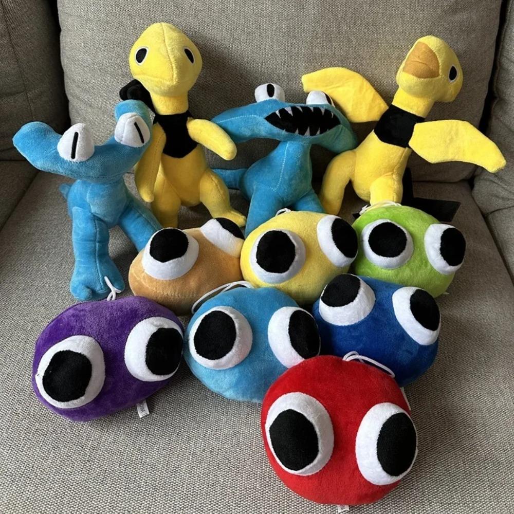 Hot Roblox Unbranded Rainbow Friends Season 2 Cute Plush Toys Soft Colorful Cartoon Stuffed Dolls For Birthday Gift Home Decor