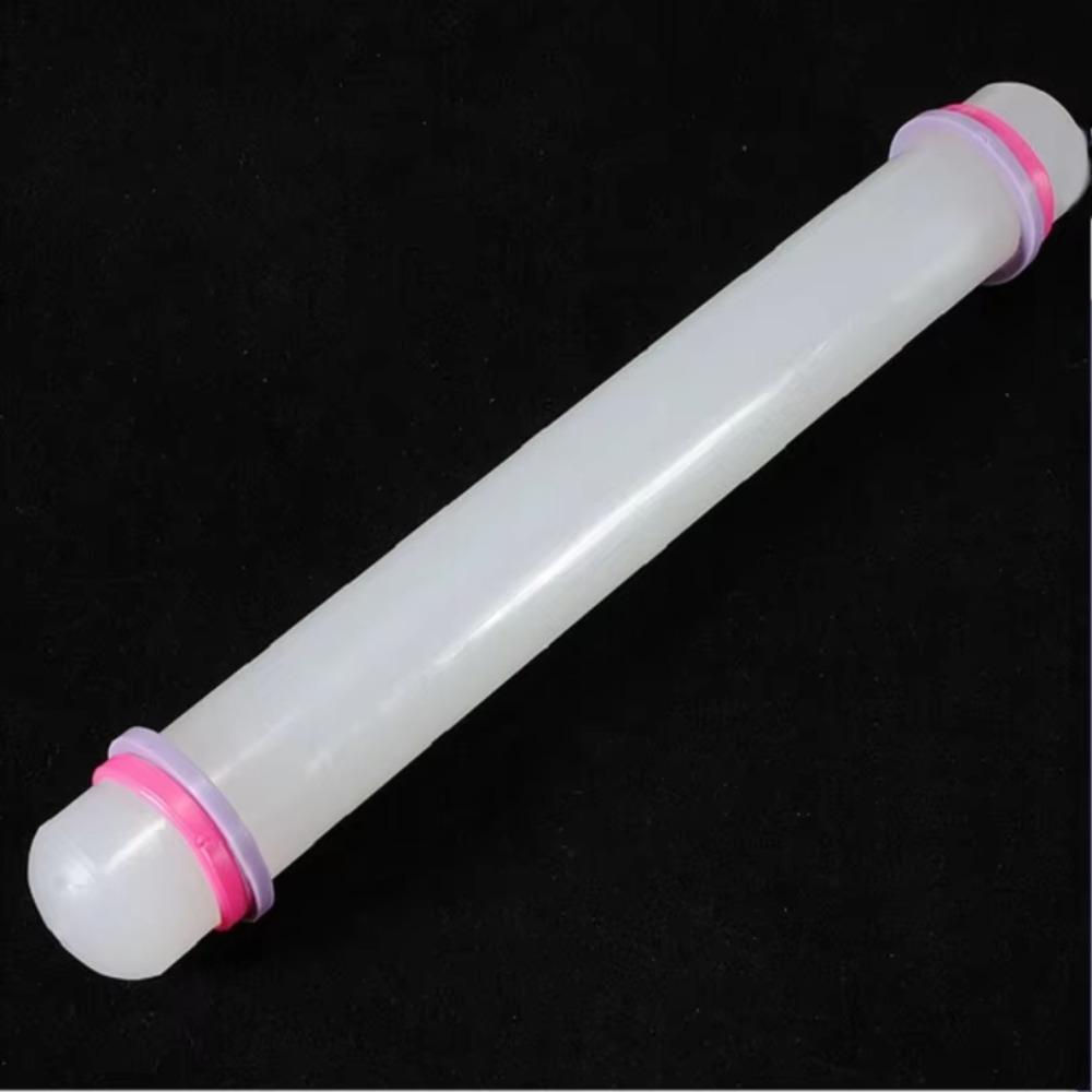 With Anti-slip Band Biscuit Rolling Pin PP Plastic Rolling Pin Dough Roller Fondant  Baking Tool