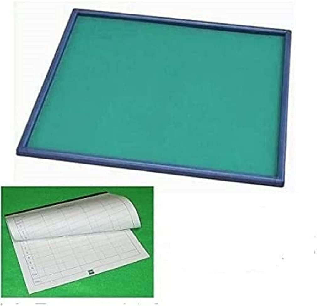 Includes Mahjong Mat and Easy To Scorebook. (light Mat) - Ultra-lightweight Assemble.