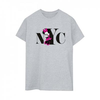 Womens/Ladies Minnie Mouse NYC Cotton Boyfriend T-Shirt