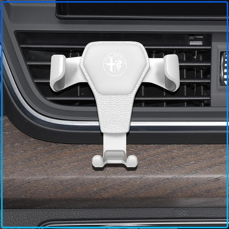 For Alfa Romeo 147 159 Giulietta Giulia Mito Spider Alpha Nheadrest Car Phone Holder Vent Bracket GPS Navigation Mobile Car Styling