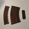 Exquisite Dark Brown Bamboo Incense Holder & Tube Display for Agarwood Sticks