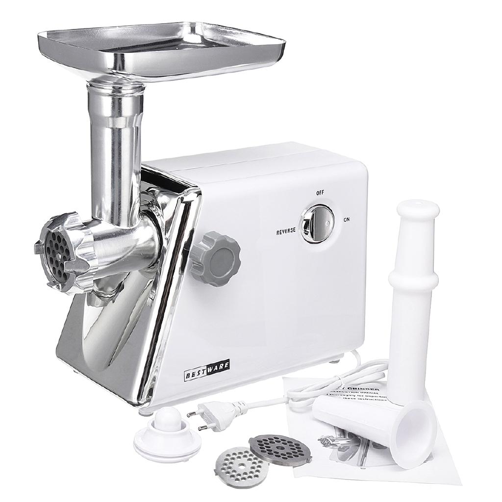 220V-240V 2800W 15x34x33cm Multifunction Electric Meat Grinder Sausage Machine Mincer Kitchen Tool Three Grinding Plates
