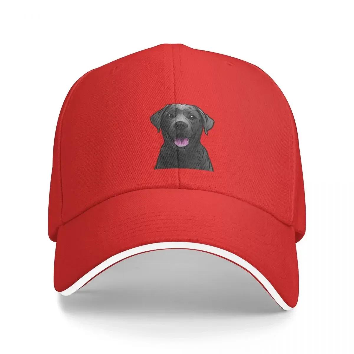 Black Labrador Retriever Dog Black Lab Baseball Cap party Hat Custom Cap Golf Unisex WoUnisexs Adjustable cap