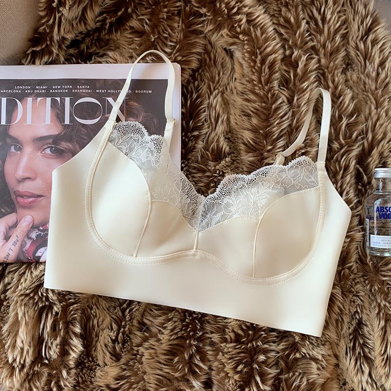 Francuski Seksowny Biustonosz Damski Koronkowy Biustonosz Damski Uszy Królika Gorset Piękne Plecy Biustonosz Bez Ramiączek Damski Biustonosz Letni Bezszwowy