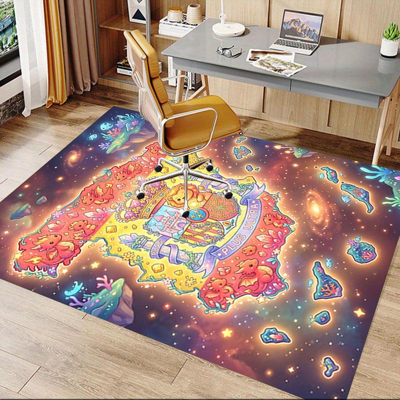 1PC Fantasy Kingdom Non-Slip Floor Carpet Compatible for Office&Living Room&Bedroom&Dining room -  Soft & Pattern-G0351