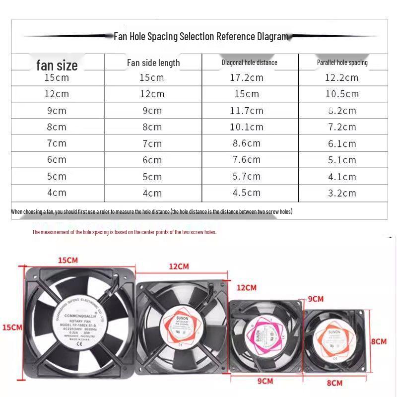 Silent 220V Industrial Cabinet Cooling Fan for Soldering and Welding Fume Extraction