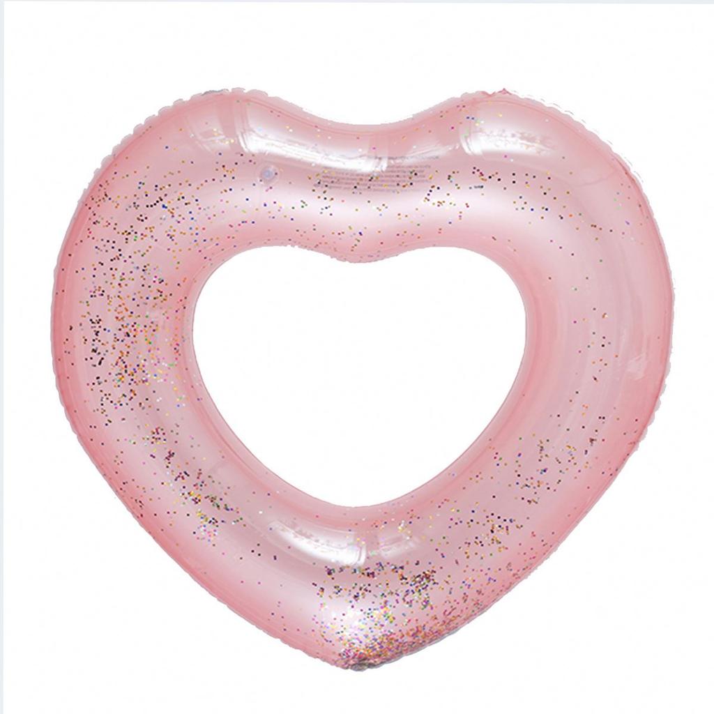 Inflatable Portable Foldable Swimming Ring PVC Waterproof Lightweigh Pool Bubble Toy