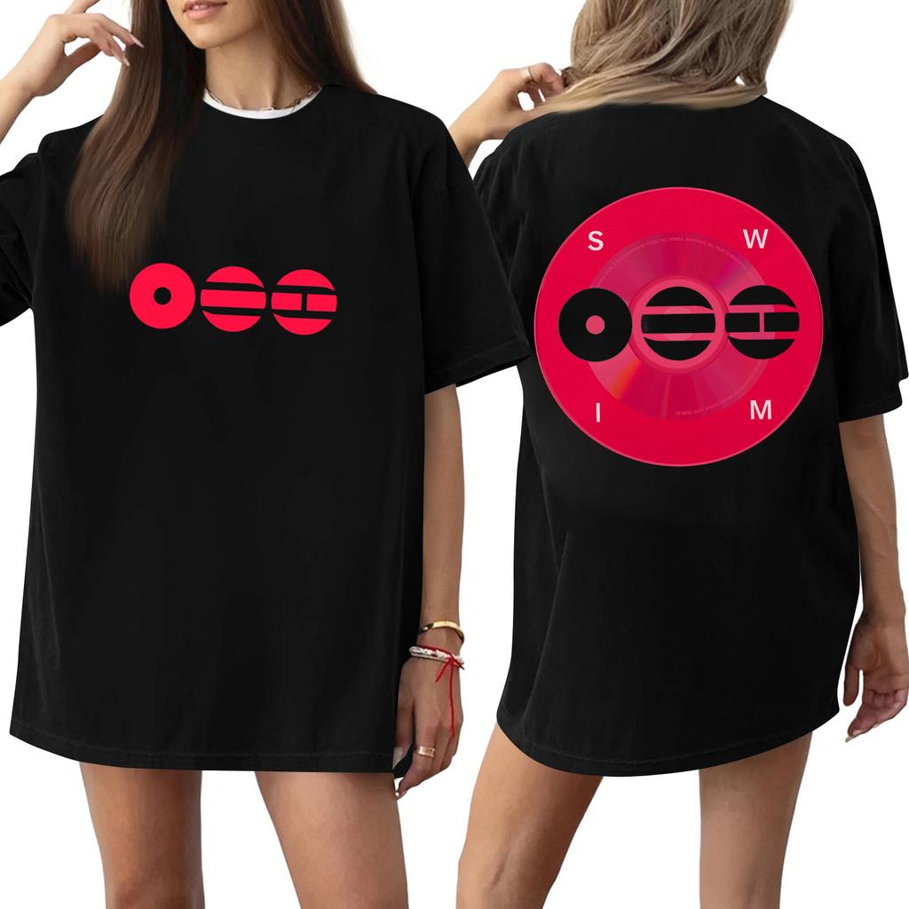 Women's Casual Letter Print Short-sleeved Top T-shirt