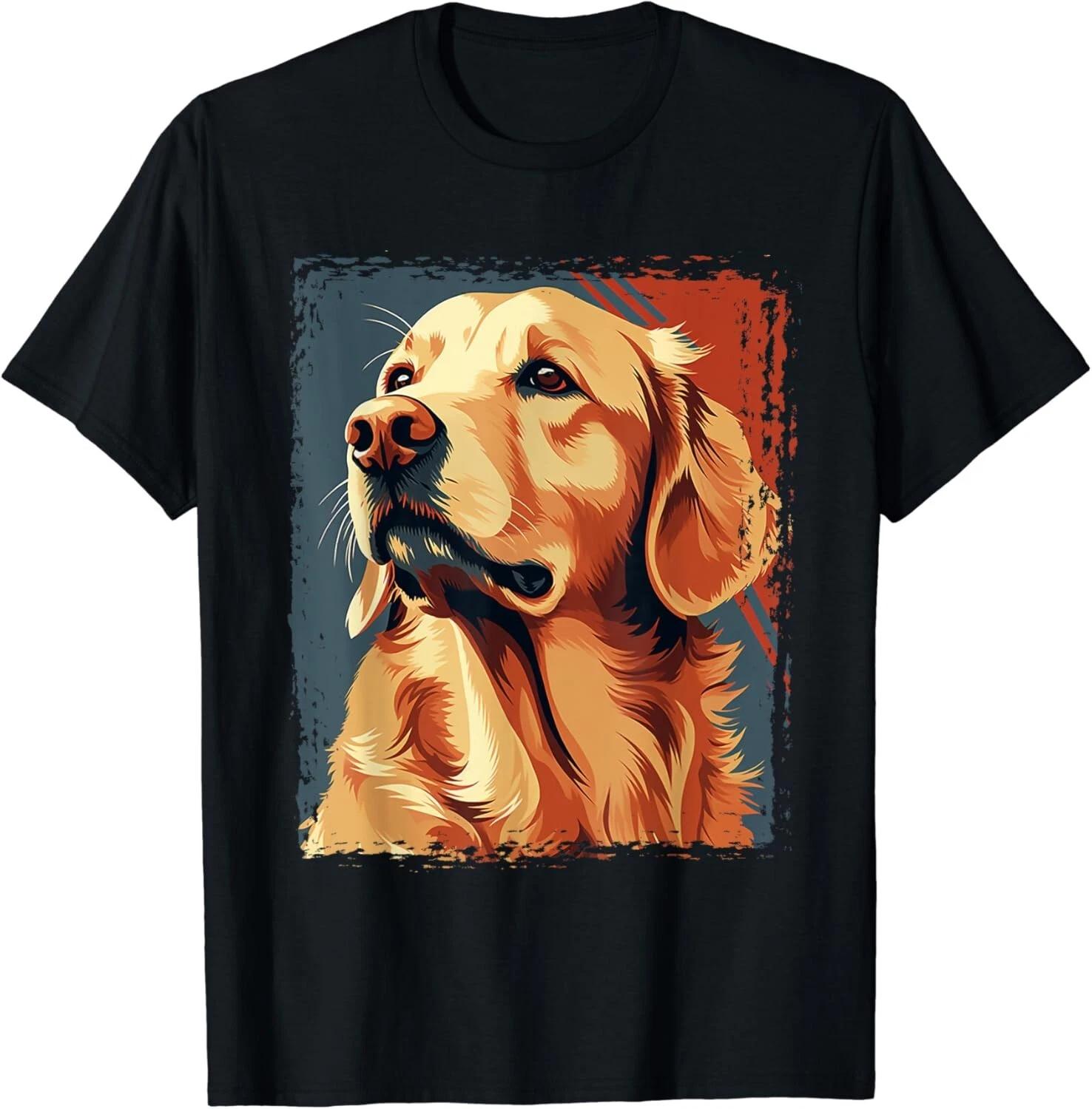 

Golden Retriever T-Shirt for Kid Boys Girls Funny Dog Lover Gift Unisex T-Shirt 3XL