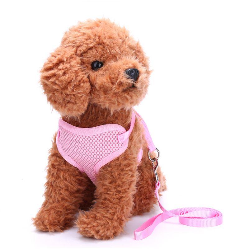 

Новое поступление Маленькие собаки Товары для питомцев Щенок Тедди Нагрудный ремень Жилет Стиль Собачья веревка Кошачья тяговая веревка 1.5 (around 3.00 kg-6.00 kg) Pink Mesh Chest Back