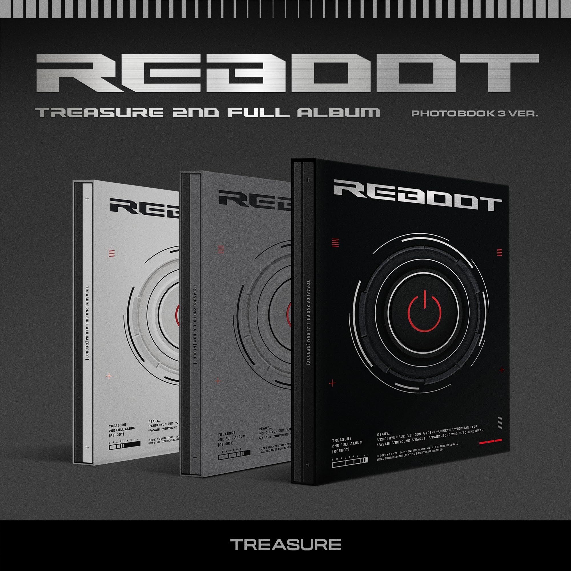 

TREASURE 2ND FULL ALBUM PHOTOBOOK [REBOOT] VER. (Корейское издание)