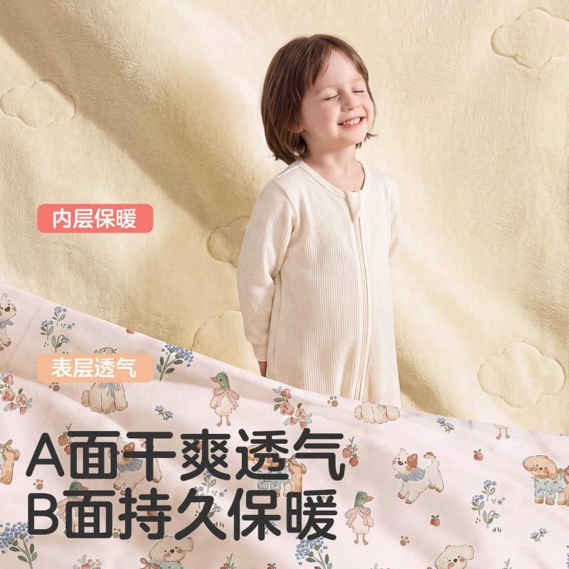 Kids Sleep Sack Anti-Kick Blanket Warm Thermal Sleeping Bag Toddlers Older Children Winter Fall Use