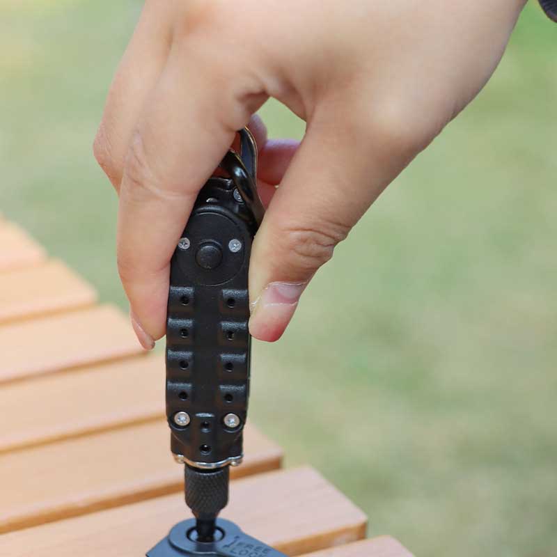 Multifunctional Mini Screwdriver Outdoor Keychain Shape Screwdrivers Portable Steel Repair Multi-function Combination Tool