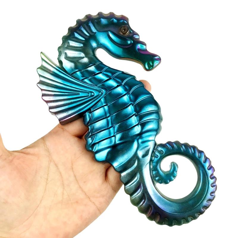 Wall Hanging Resin Moulds Seahorse Silicone Moulds Stereo Epoxy Resin Mould for DIY Craft Valentine's Home Decoration