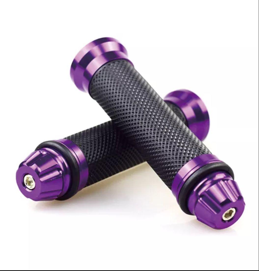 

1 пара мотоциклетных ручек руля 7/8 - 22 мм Ручки руля Универсальные Накладки на руль с ЧПУ Ручки газа Рукава фиолетовый