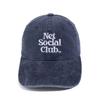 Net Social Club OG LOGO PEACH PIGMENT CAP (MARINE)