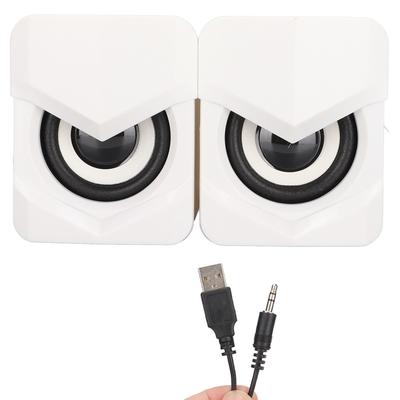 Stolní reproduktor Těžký subwoofer napájený přes USB Stolní mini LED reproduktor pro domácí počítač PalyStation4