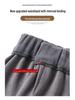 European Cotton Velvet Wide-Leg High-Waisted Women's Corduroy Pants for Autumn/Winter - Drapey, Casual, Floor-Length.